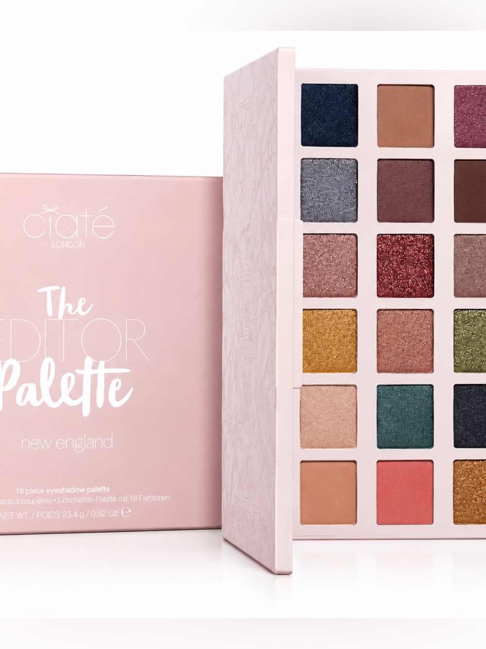 2/$40 CIATÉ LONDON The Editor Palette – New England – BNIB
